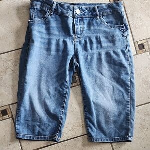 i Jeans By Buffalo Light Blue Denim Bermuda Shorts Size 4